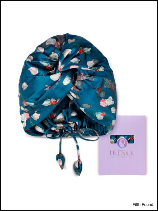 100% Mulberry 22 Momme Silk Bonnet Adjustable Hair Bonnet for Sleeping Hair Care main image 6